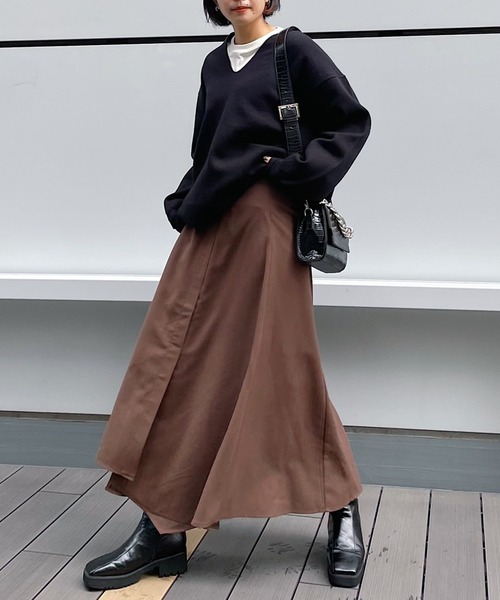 PAGEBOY（ページボーイ）の「デザインフレアスカート（スカート・レディース・ブラック/ブラウン系その他・FREE）」の17枚目の写真