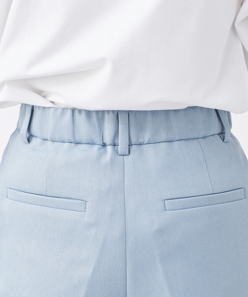 KASHIYAMA（カシヤマ）の「＜ウォッシャブル＞ウールライクポーリーツイルワイドパンツ（その他パンツ・レディース・ピンクベージュ/ブラウン/モカ/グレー/ライトブルー・マルチサイズ）」の18枚目の写真