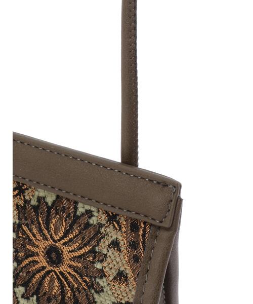 Green　Parks（グリーンパークス）の「ペイズリージャガードショルダーバッグ＊（ショルダーバッグ・レディース・カーキ・FREE）」の20枚目の写真