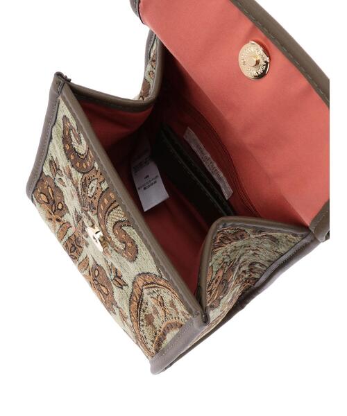 Green　Parks（グリーンパークス）の「ペイズリージャガードショルダーバッグ＊（ショルダーバッグ・レディース・カーキ・FREE）」の22枚目の写真