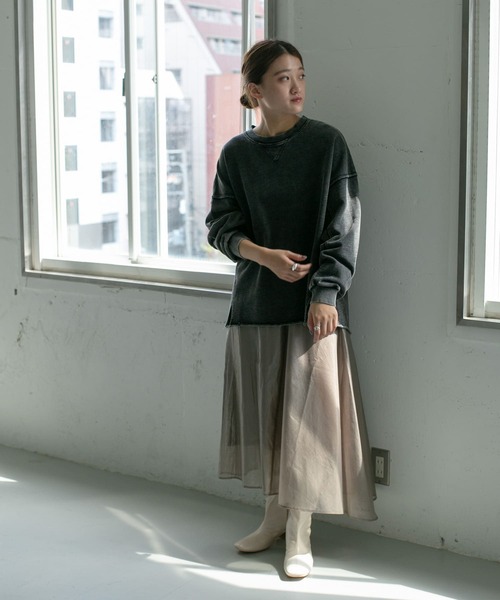 KBF（ケイビーエフ）の「センターシームロングブーツ∴（ブーツ・レディース・ブラック/オフホワイト・36/38/37）」の7枚目の写真