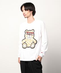 ROYAL FLASH（ロイヤルフラッシュ）の「STUD MUFFIN/スタッドマフィン/Bear ロゴシークイン LS Tシャツ（Tシャツ/カットソー・メンズ）」
