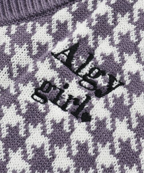 algy（アルジー）の「千鳥柄ベスト（ベスト・キッズ・オフホワイト/ブラック/ラベンダー・MEDIUM/X-SMALL/XX-SMALL/SMALL）」の12枚目の写真