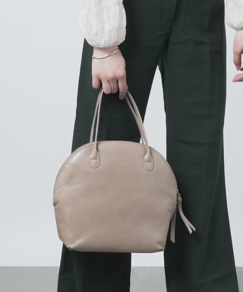 TIDEWAY（タイドウェイ）の「【TIDEWAY】LIGHT MOON BOSTON T2408（ハンドバッグ・レディース・ブラック/ダークブラウン/グレイッシュベージュ・FREE）」の10枚目の写真