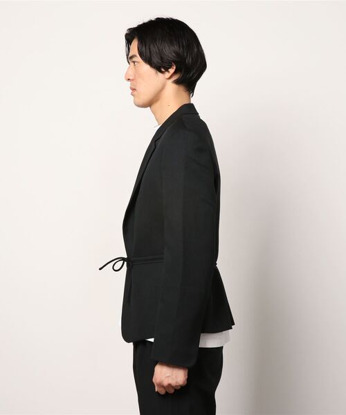 RANDOM IDENTITIES（ランダムアイデンティティーズ）の「Random Identities/ランダム アイデンティティーズ/TIE BLAZER（テーラードジャケット・メンズ・ブラック/レッド・50/48）」の3枚目の写真
