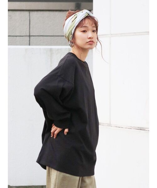 Ungrid（アングリッド）の「ドルマンスリーブカットソー（Tシャツ/カットソー・レディース・ブラウン・FREE）」の12枚目の写真