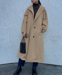 ReNorm | ウール混スタンドネックラグランコート(ステンカラーコート)