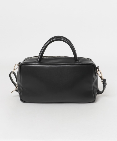 RODE SKO(ロデスコ)の「ミディアムボストンショルダーバッグ(ボストンバッグ・レディース・ブラック/ボルドー・ONE)」の19枚目の写真