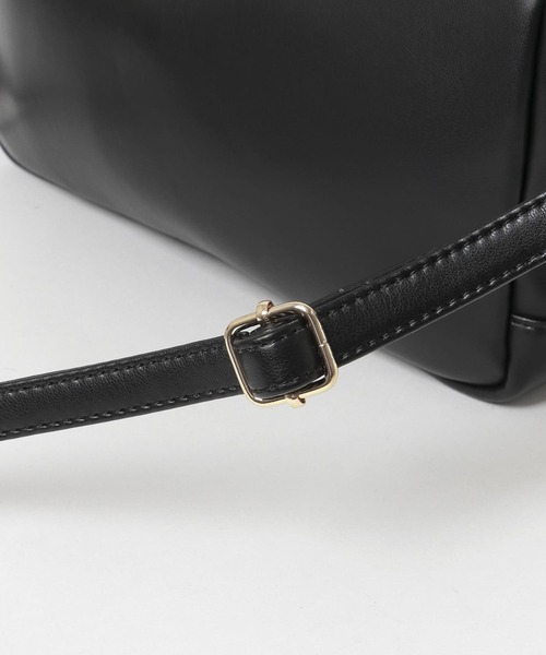 RODE SKO(ロデスコ)の「ミディアムボストンショルダーバッグ(ボストンバッグ・レディース・ブラック/ボルドー・ONE)」の22枚目の写真