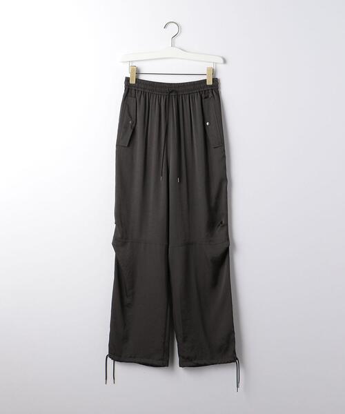 BRACTMENT（ブラクトメント）の「＜BRACTMENT(ブラクトメント)＞裾 ドロストパンツ（その他パンツ・レディース・ダークグレー/ナチュラル・FREE）」の2枚目の写真