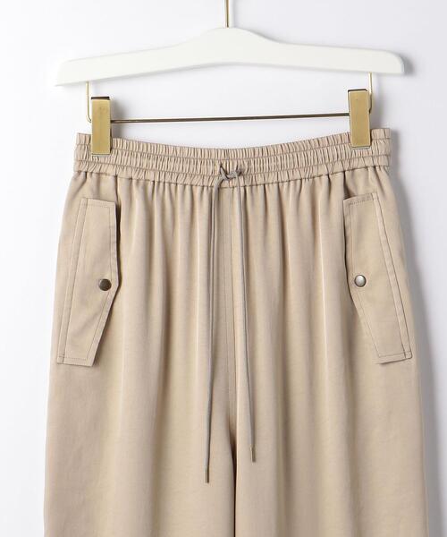 BRACTMENT（ブラクトメント）の「＜BRACTMENT(ブラクトメント)＞裾 ドロストパンツ（その他パンツ・レディース・ダークグレー/ナチュラル・FREE）」の4枚目の写真