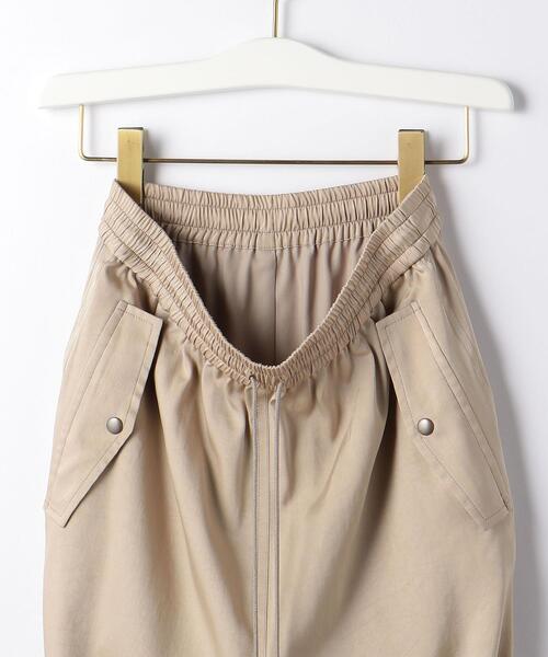 BRACTMENT（ブラクトメント）の「＜BRACTMENT(ブラクトメント)＞裾 ドロストパンツ（その他パンツ・レディース・ダークグレー/ナチュラル・FREE）」の5枚目の写真