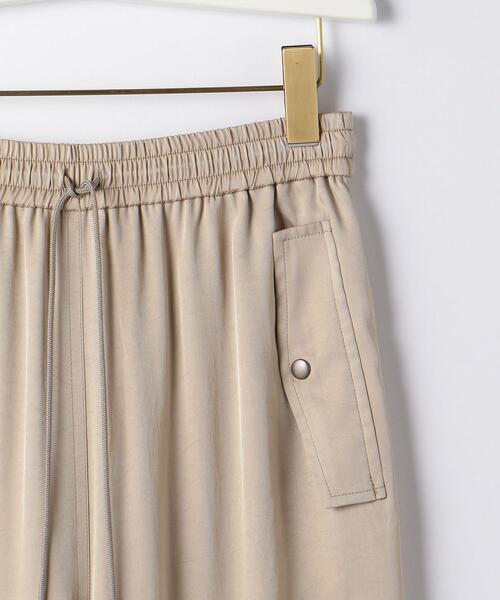 BRACTMENT（ブラクトメント）の「＜BRACTMENT(ブラクトメント)＞裾 ドロストパンツ（その他パンツ・レディース・ダークグレー/ナチュラル・FREE）」の7枚目の写真