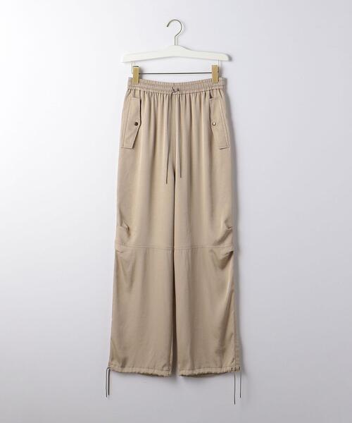BRACTMENT（ブラクトメント）の「＜BRACTMENT(ブラクトメント)＞裾 ドロストパンツ（その他パンツ・レディース・ダークグレー/ナチュラル・FREE）」の13枚目の写真