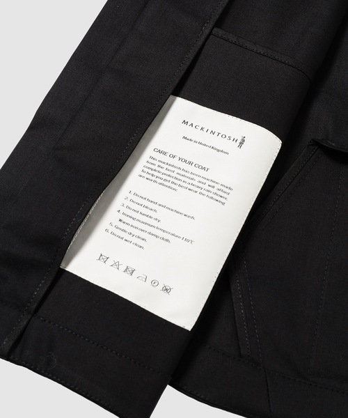 A-COLD-WALL*（アコールドウォール）の「MACKINTOSH GILET（ベスト・メンズ・ブラック/グレー系・M）」の6枚目の写真