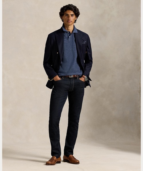 POLO RALPH LAUREN(ポロ ラルフ ローレン)の「アイコニック メッシュ ポロシャツ(ポロシャツ・メンズ・ブルー・S/M/L/XL/XS/XXL)」の5枚目の写真