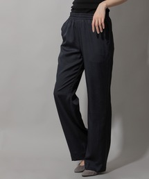 Munich | ストレッチシルキーツイル　フレアーパンツ(その他パンツ)