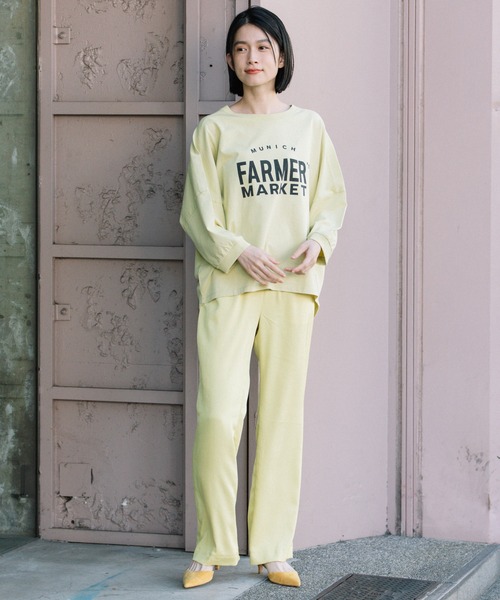 Munich(ミューニック)の「ストレッチシルキーツイルフレアーパンツ(その他パンツ・レディース・ブラック/カーキ/イエロー/ライトブラウン・S/M/XS)」の7枚目の写真