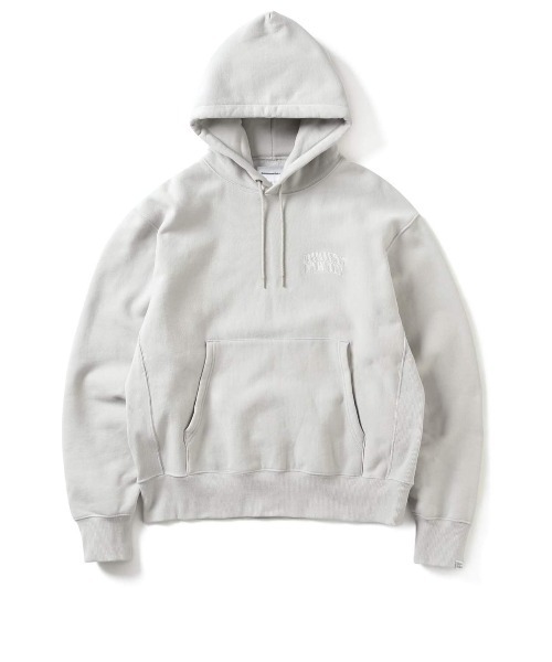 thisisneverthat(ディスイズネバーザット)の「INTL. ARCH LOGO HOODIE(パーカー・メンズ・ライトグリーン/オリーブ/グレー系その他・S/XL/L/M)」の2枚目の写真