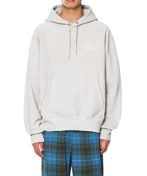 thisisneverthat(ディスイズネバーザット)の「INTL. ARCH LOGO HOODIE(パーカー・メンズ・ライトグリーン/オリーブ/グレー系その他・S/XL/L/M)」の12枚目の写真