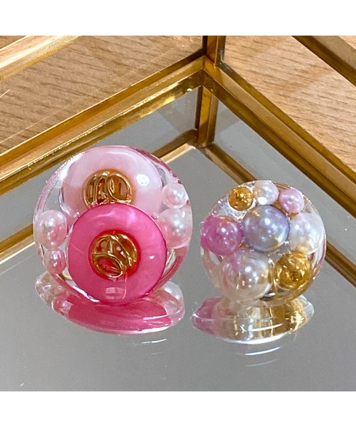 tone(トーン)の「【LoveAmooN】treize (MA)(ピアス(両耳用)・レディース・ゴールド・FREE)」の1枚目の写真