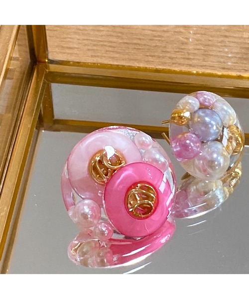 tone(トーン)の「【LoveAmooN】treize (MA)(ピアス(両耳用)・レディース・ゴールド・FREE)」の4枚目の写真