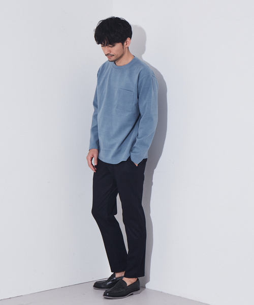 ABAHOUSE GRAY(アバハウスグレイ)の「【360°ストレッチ】モチモチ イージー スラックス(スラックス・メンズ・ネイビー/チャコールグレー/ブラウン/モカ・44/46/48/50)」の16枚目の写真