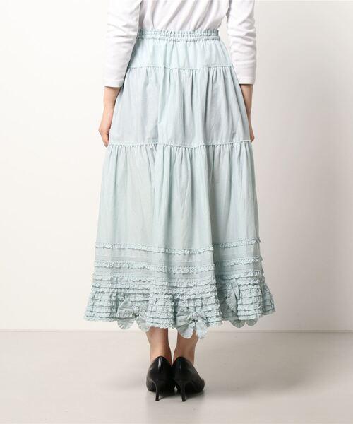 【 美品♡】PINKHOUSE ピンクハウス リボンいっぱい♡ロングスカート 白 美品♡】PINKHOUSE ピンクハウス リボンいっぱい♡ロング