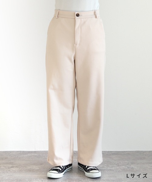 reca（レカ）の「ハイウエストストレートパンツ（その他パンツ・レディース・ブラック/アイボリー/グレイッシュベージュ・L/M）」の21枚目の写真