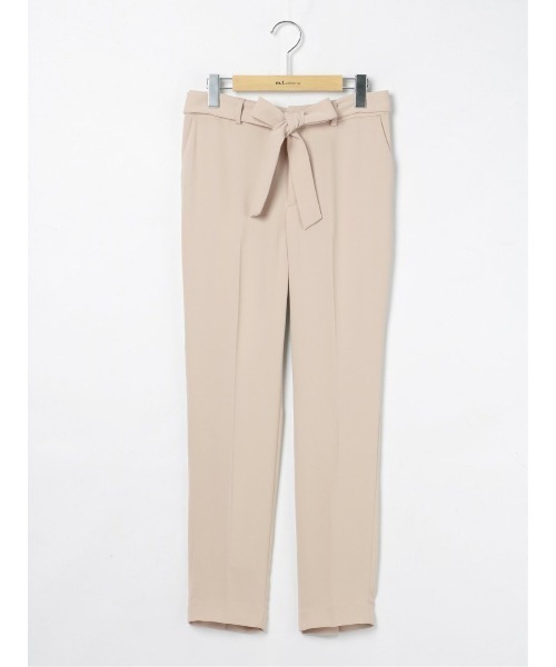 【NEW】m．f．エディトリアル/ダブルクロス セットアップ テーパードパンツ ベージュ エムエフエディトリアルレディース/m.f.editorial:Women ダブルクロス