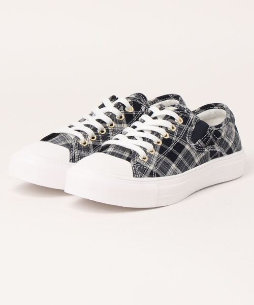 earth music&ecology（アースミュージックアンドエコロジー）の「《earth music&ecology》2wayサイドゴムスニーカー EM-655（スニーカー・レディース・ブラック/グレー/ミント/ベージュ/ピンク系その他/グレー系その他/ブルー系その他・22.5cm/23.5cm/23.0cm/24.0cm/24.5cm）」の6枚目の写真