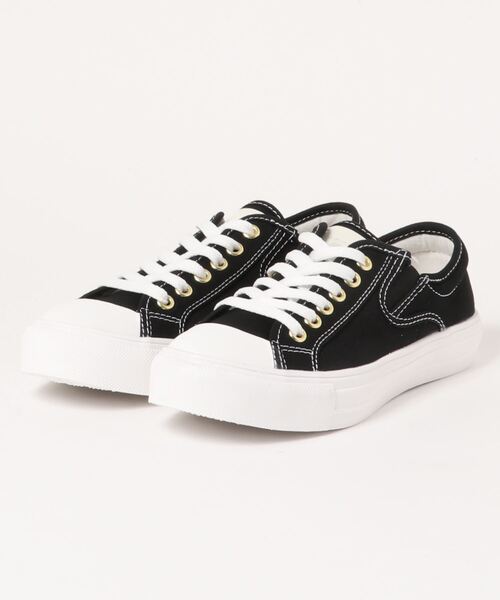 earth music&ecology（アースミュージックアンドエコロジー）の「《earth music&ecology》2wayサイドゴムスニーカー EM-655（スニーカー・レディース・ブラック/グレー/ミント/ベージュ/ピンク系その他/グレー系その他/ブルー系その他・22.5cm/23.5cm/23.0cm/24.0cm/24.5cm）」の2枚目の写真