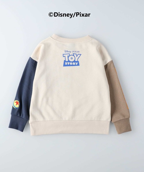 Disney(ディズニー)の「【Disney】トイストーリークルー(スウェット・キッズ・ブラック/オフホワイト・120/130/105/140/150)」の4枚目の写真