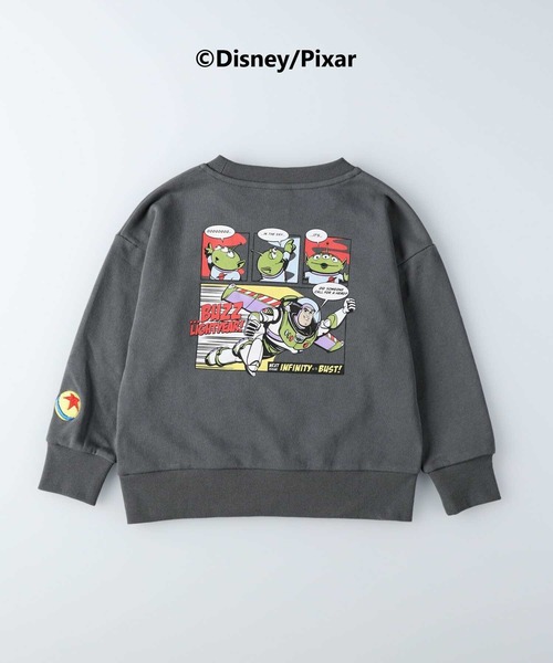 Disney(ディズニー)の「【Disney】トイストーリークルー(スウェット・キッズ・ブラック/オフホワイト・120/130/105/140/150)」の6枚目の写真