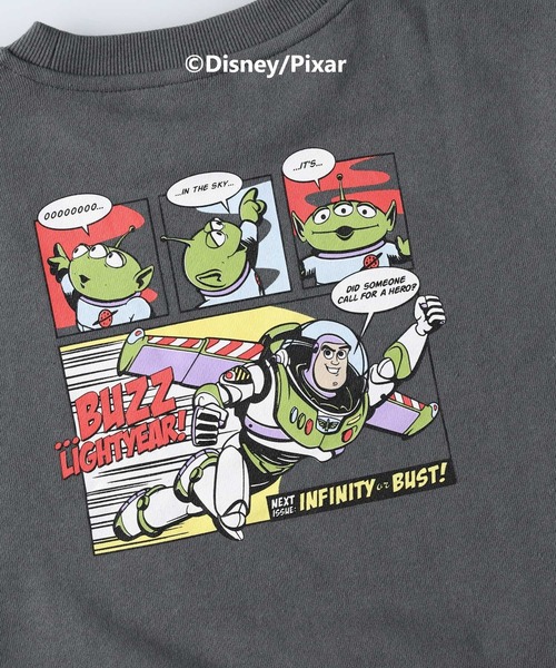 Disney(ディズニー)の「【Disney】トイストーリークルー(スウェット・キッズ・ブラック/オフホワイト・120/130/105/140/150)」の11枚目の写真