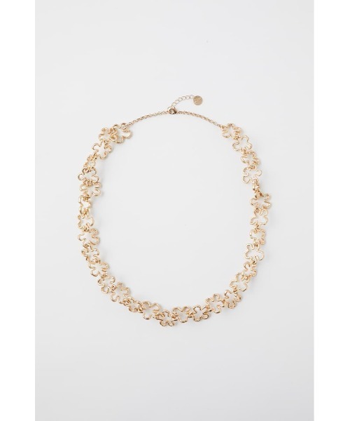 MOUSSY（マウジー）の「FLOWER CHAIN ネックレス（ネックレス・レディース・ゴールド/シルバー・FREE）」の5枚目の写真