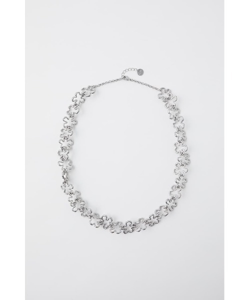 MOUSSY（マウジー）の「FLOWER CHAIN ネックレス（ネックレス・レディース・ゴールド/シルバー・FREE）」の6枚目の写真