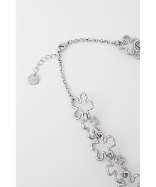 MOUSSY（マウジー）の「FLOWER CHAIN ネックレス（ネックレス・レディース・ゴールド/シルバー・FREE）」の3枚目の写真