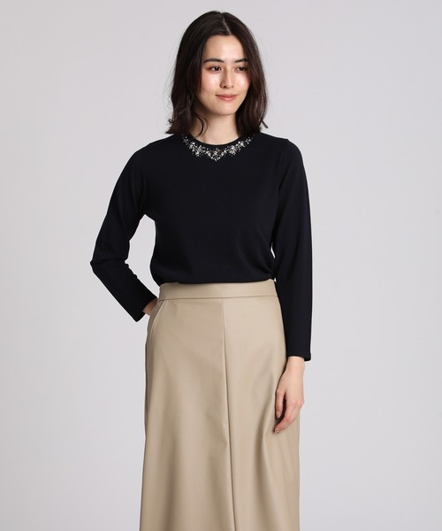 Maglie Par Ef De ビジューニット ニット セーター Maglie Par Ef De マーリエパーエフデ のファッション通販 Zozotown