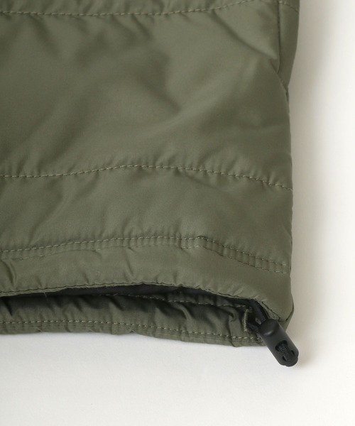Champion(チャンピオン)の「Champion/チャンピオン SNAP JACKET/スナップジャケット/中綿インナーダウンジャケット(ダウンジャケット/コート・メンズ・ベージュ/ネイビー/ブラック/オリーブ・M/L/XL)」の15枚目の写真