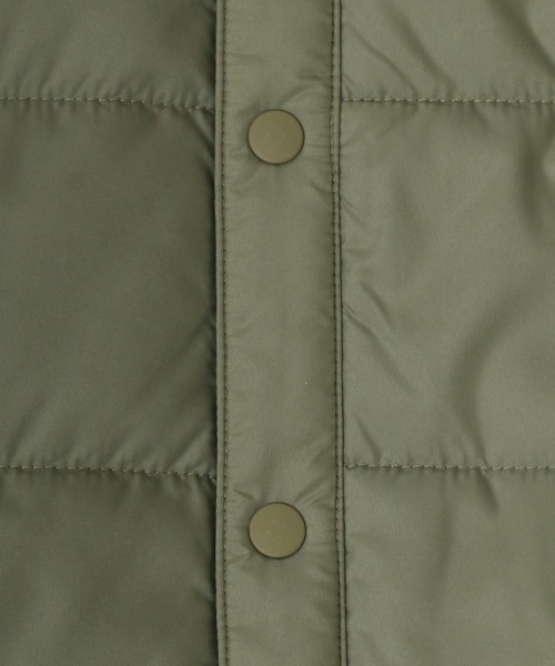 Champion(チャンピオン)の「Champion/チャンピオン SNAP JACKET/スナップジャケット/中綿インナーダウンジャケット(ダウンジャケット/コート・メンズ・ベージュ/ネイビー/ブラック/オリーブ・M/L/XL)」の11枚目の写真