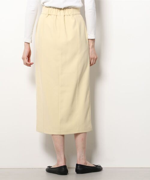 N.（N. Natural Beauty Basic）（エヌエヌナチュラルビューティーベーシック）の「ステッチデザインタイトスカート（スカート・レディース・ベージュ/イエロー/ブルー・MEDIUM）」の19枚目の写真