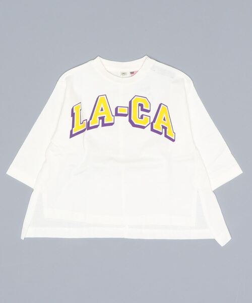 Life Support Products(ライフサポートプロダクツ)の「【コットンUSA】サイドスリットロンT(80~160cm)(Tシャツ/カットソー・キッズ・ホワイト/パープル/グリーン/チャコール・90/100/110/120/80/130/95/140/150/160)」の11枚目の写真