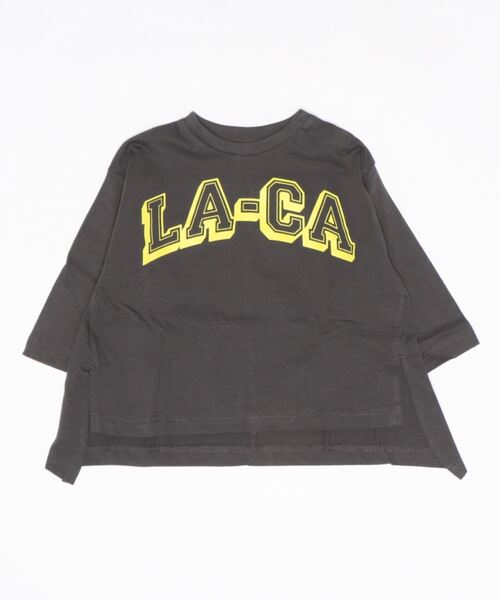 Life Support Products(ライフサポートプロダクツ)の「【コットンUSA】サイドスリットロンT(80~160cm)(Tシャツ/カットソー・キッズ・ホワイト/パープル/グリーン/チャコール・90/100/110/120/80/130/95/140/150/160)」の12枚目の写真