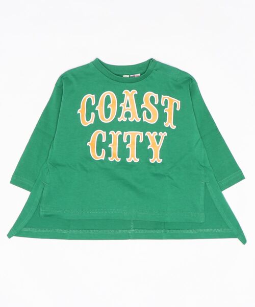 Life Support Products(ライフサポートプロダクツ)の「【コットンUSA】サイドスリットロンT(80~160cm)(Tシャツ/カットソー・キッズ・ホワイト/パープル/グリーン/チャコール・90/100/110/120/80/130/95/140/150/160)」の13枚目の写真