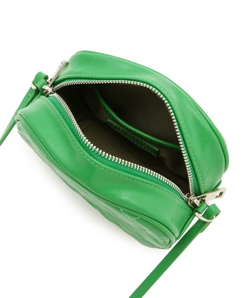 ADAM ET ROPE'（アダムエロペ）の「キルティングミニショルダーバッグ（ショルダーバッグ・レディース・ブラック/オフホワイト/グリーン・FREE）」の17枚目の写真