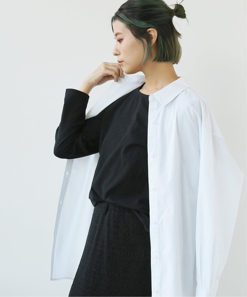 Simplicite（サンプリシテ）の「ドレスベアテンプルオーバー◆（Tシャツ/カットソー・レディース・ホワイト/ブラック/ピンク・FREE）」の6枚目の写真