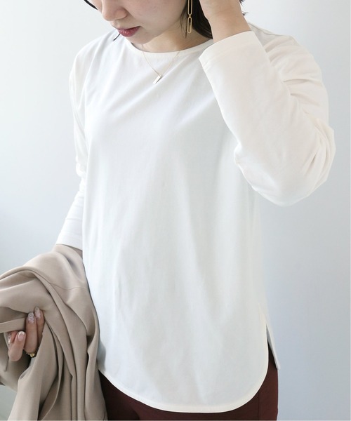 Simplicite（サンプリシテ）の「ドレスベアテンプルオーバー◆（Tシャツ/カットソー・レディース・ホワイト/ブラック/ピンク・FREE）」の13枚目の写真