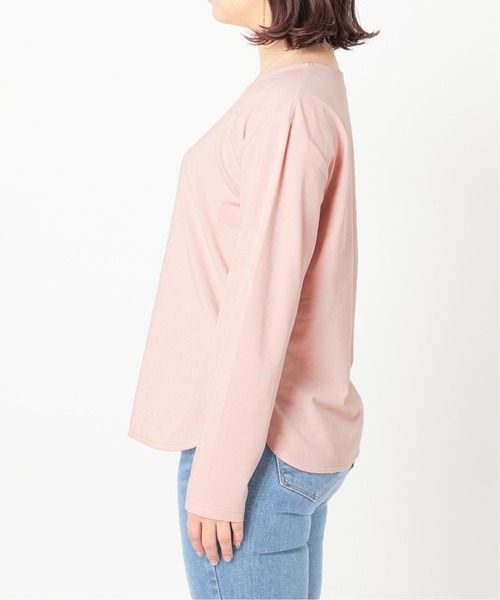 Simplicite（サンプリシテ）の「ドレスベアテンプルオーバー◆（Tシャツ/カットソー・レディース・ホワイト/ブラック/ピンク・FREE）」の20枚目の写真