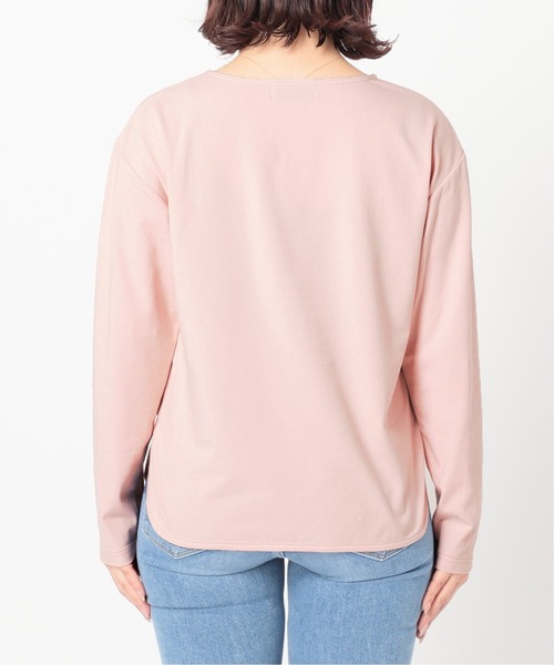 Simplicite（サンプリシテ）の「ドレスベアテンプルオーバー◆（Tシャツ/カットソー・レディース・ホワイト/ブラック/ピンク・FREE）」の21枚目の写真